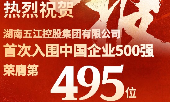 喜報(bào)！集團(tuán)首次躋身中國企業(yè)500強(qiáng)